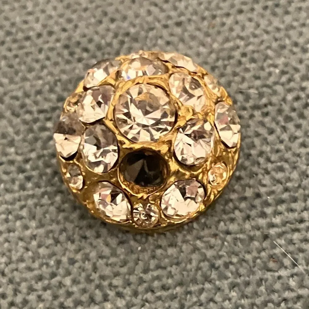 Rhinestone Button